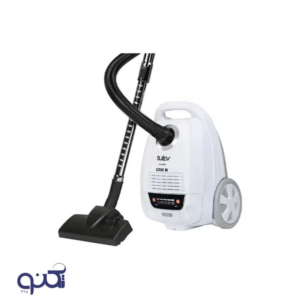 جاروبرقی تولیپس مدل VC-624D W رنگ سفید